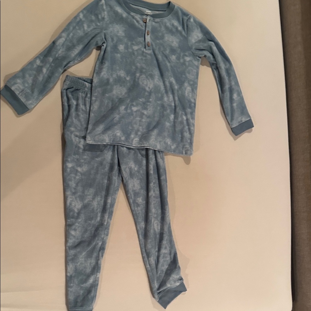 Carter's Kids Pajama Set in Blue Tie-Dye